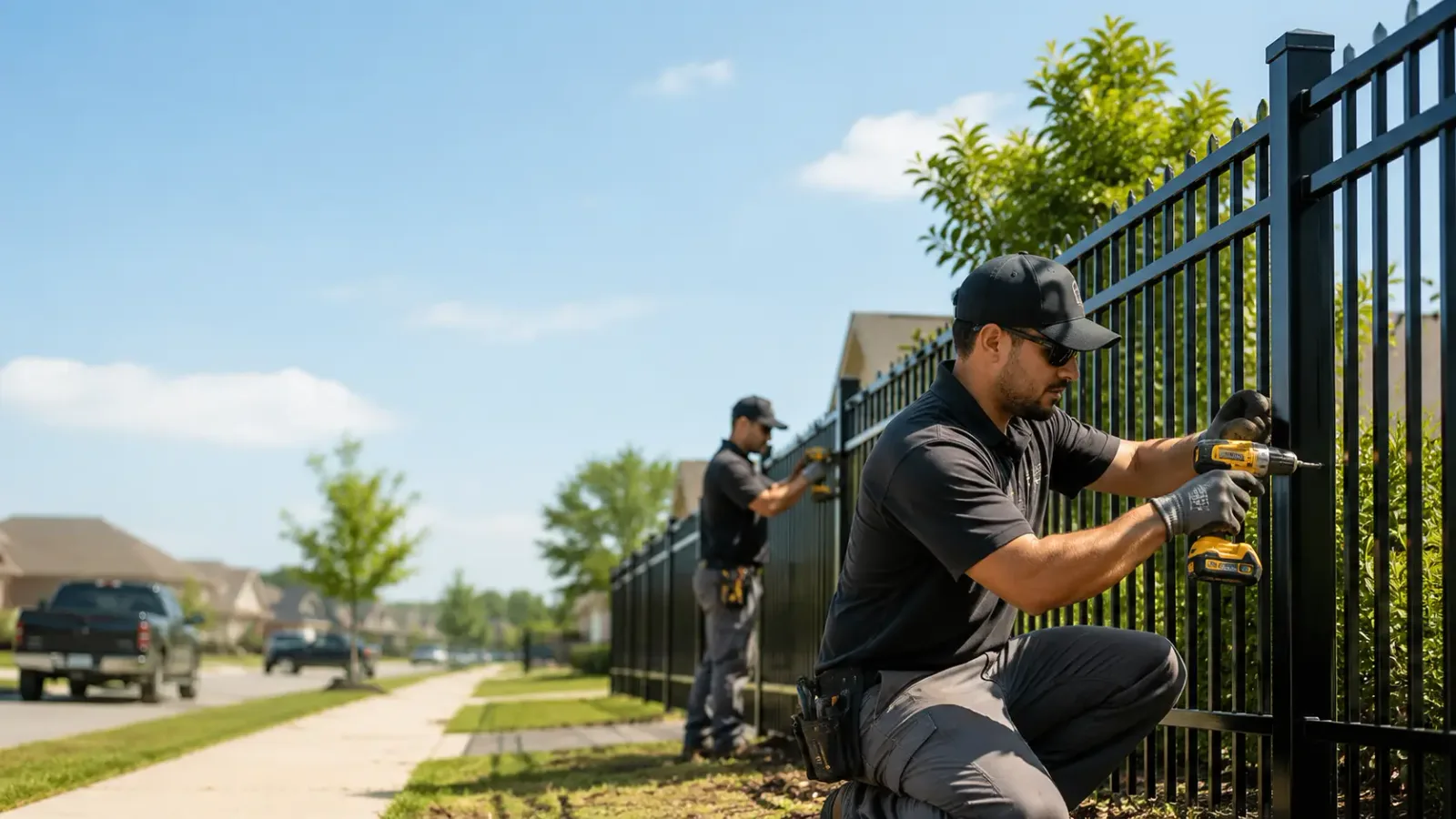 Metal Fence Installation in Torrey, UT